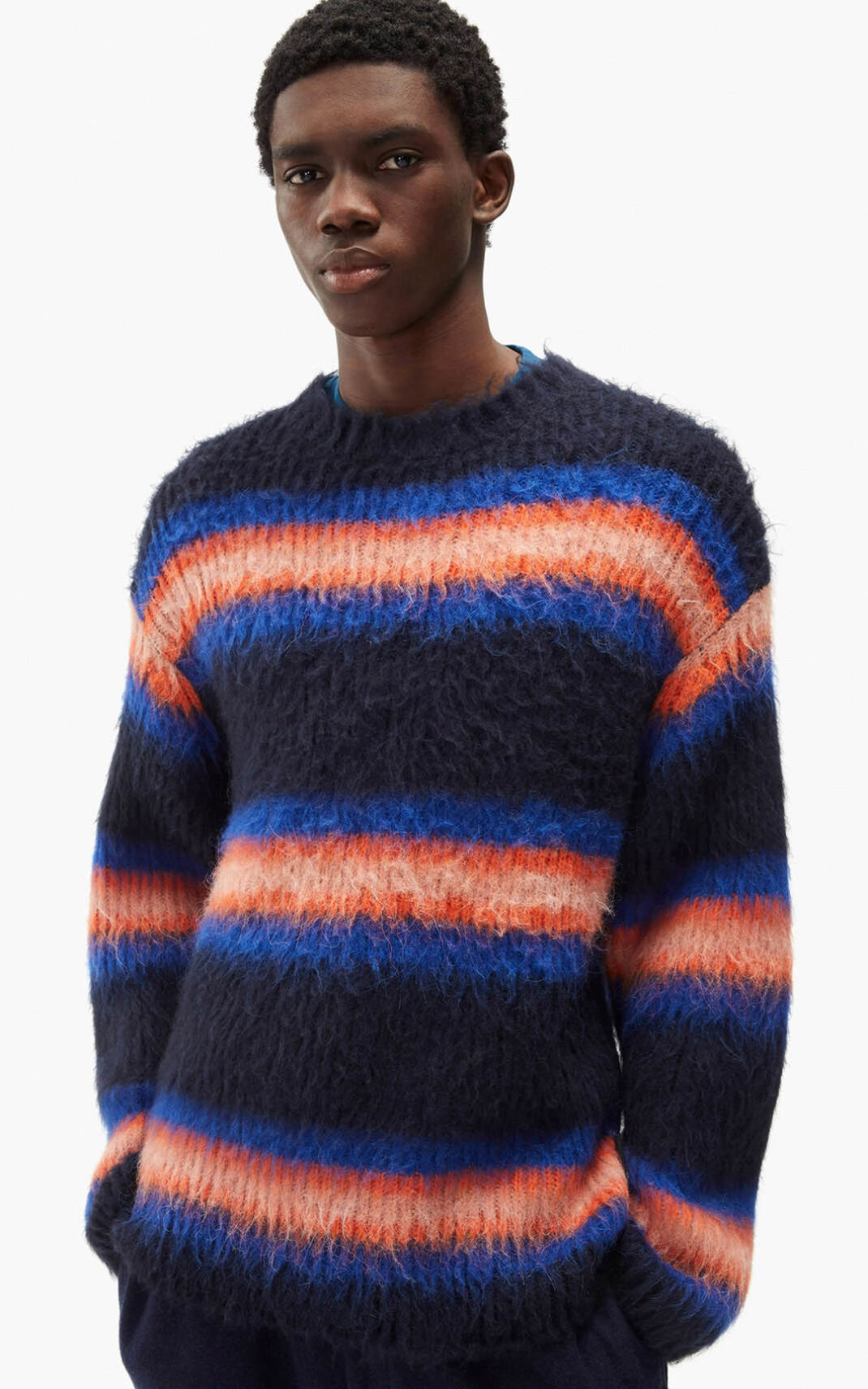 Jerseys Kenzo Striped Hombre Azules - SKU.5311402